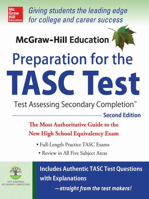 Title details for McGraw-Hill Education Preparation for the TASC Test by Kathy A. Zahler - Available